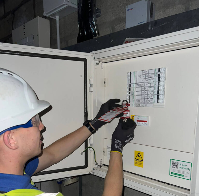 GBEC Electrician at work